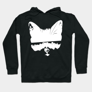 City Kitty (Subway Stop Sunglasses) Hoodie